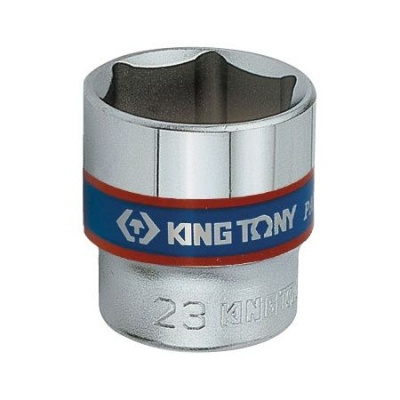 Купить Головка торцевая стандартная шестигранная 3/8", 17 мм KING TONY 333517M . в Москве с доставкой