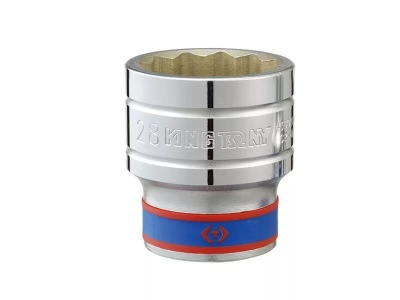 Купить Головка торцевая стандартная двенадцатигранная 1/2", 9 мм KING TONY 433009M в Москве с доставкой