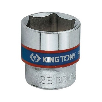 Головка торцевая стандартная шестигранная 3/8", 22 мм KING TONY 333522M .